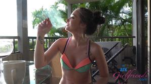 You spend a nice day with Gia on the road